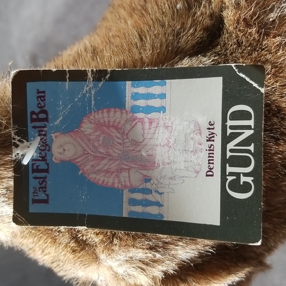 Vintage Gund Abiner Smoothie Bear Plush Stuffed Animal 16" VG- 1983 - Picture 10 of 11